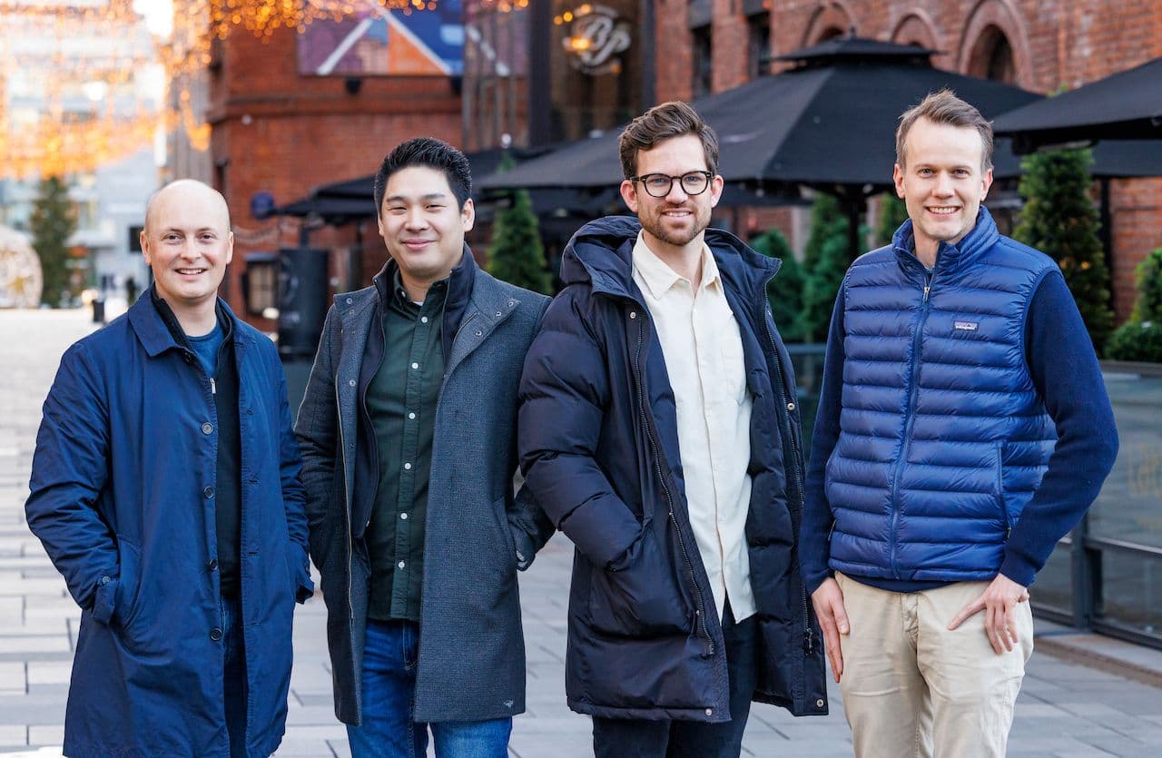 Bilde av Christian Horn Hanssen, Thuc Hoang, Marius Blaker Høgevold og Mats Staugaard