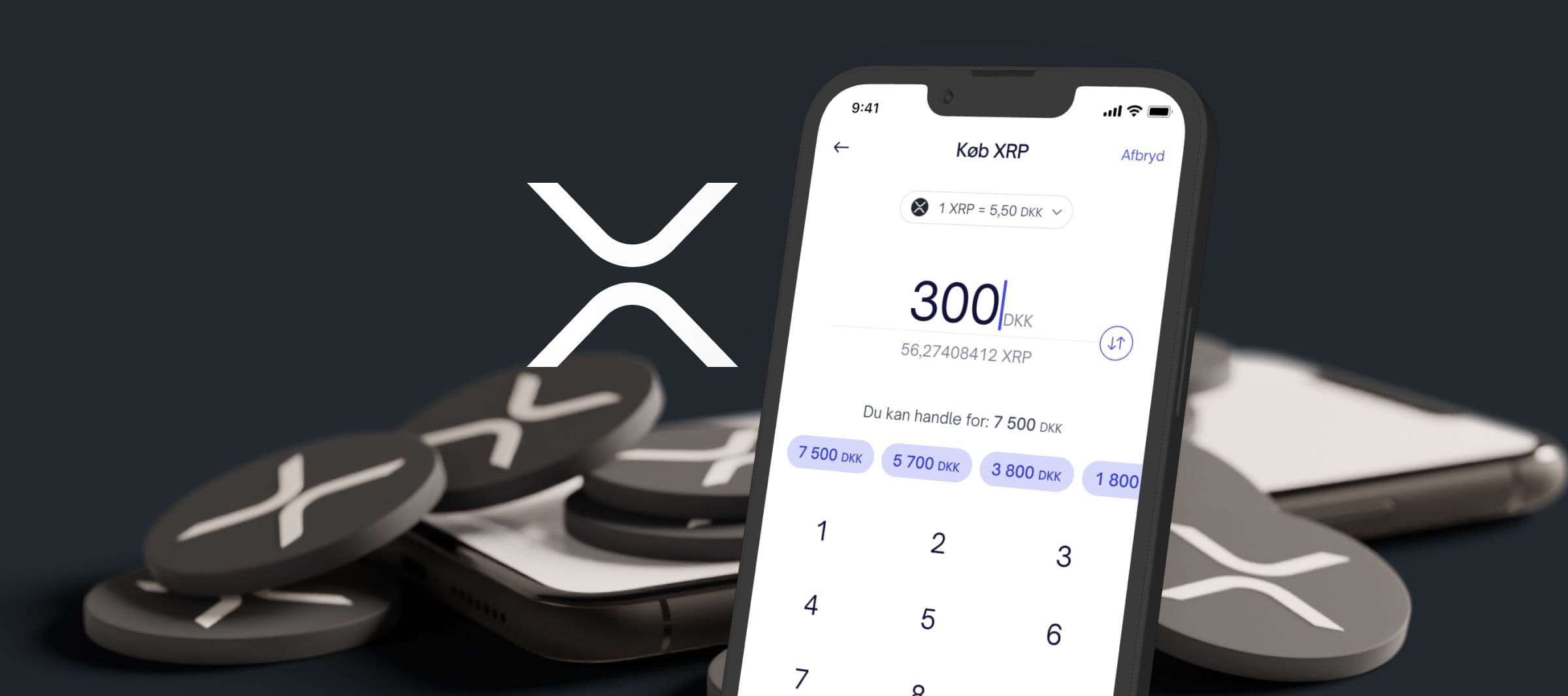 Mobil: Købe XRP med Firi