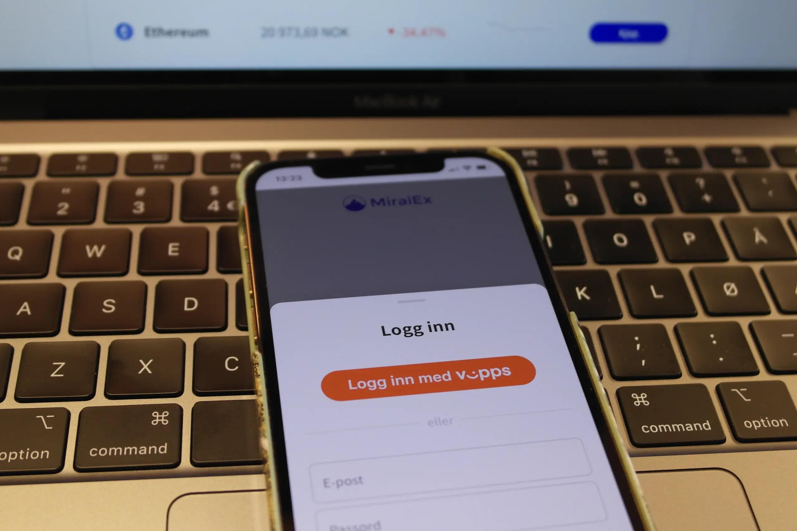 Passordsikkerhet hos Firi